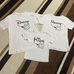 来週処分🙄ペアTシャツ3枚set