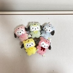 バラ売り可【プライズ品】ポチャッコ ラテクマ マスコット