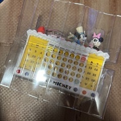 シェフミッキー　貯金箱　カレンダーの画像