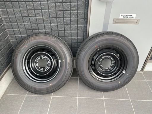 (新車外し)ハイエース タイヤホイールセット