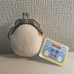 ‼️新品未使用‼️ かき がま口 ぬいぐるみ 小銭入れの画像
