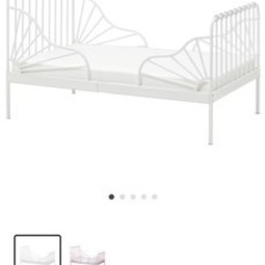 IKEA 伸長式ベッド