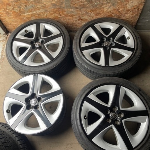 ホイールのみ　50プリウス PRIUS ツーリング　ZVW50 純正　アルミホイール　17インチ