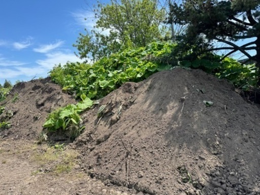 黒土売ります。4トンダンプで運びます。畑　ガーデニング