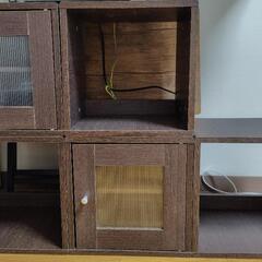 家具 収納家具 カラーボックス5個セットの画像