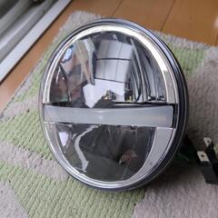 バイク5.75㌅LEDヘッドライト