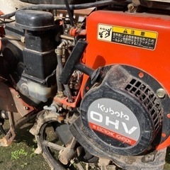クボタ　耕運機　ミニカルチ　始動確認済み クボタ 耕運機 ミニカルチ 始動確認済み