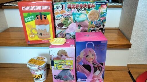 ゲーセン戦利品（まとめて2000円、箱一個500円）