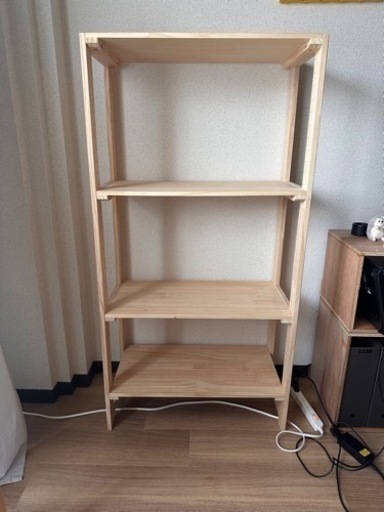 【募集〆切】パイン材　収納棚
