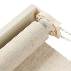 麻入りロールスクリーン(レプス 90X220)の画像