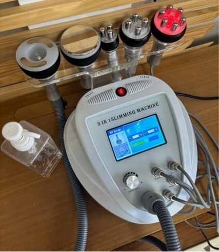 週末値下げ‼️MKOMI 5in1キャビテーション＋3MHz光ラジオ+バキューム+キャビテーション+光ラジオ波