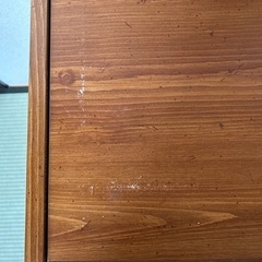 木製ドレッサー（電源コード付き）の画像