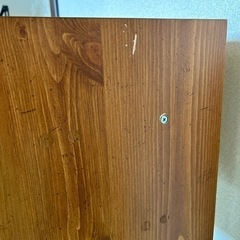 木製ドレッサー（電源コード付き）の画像