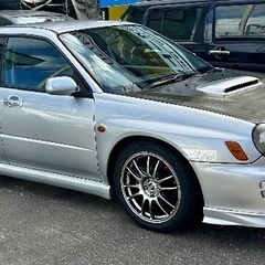 丸目 インプレッサWRX GDA 14万キロ台！　5MT 4wd ターボ シルバーの画像