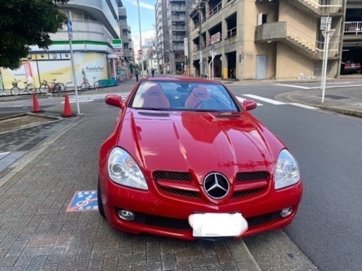 メルセデスベンツ　AMG （SLK350 赤　コンパチ）