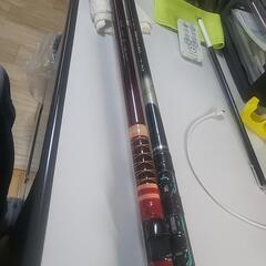 トップガイド無し釣竿2本