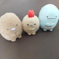すみっコ3体 ぬいぐるみの画像