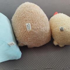 すみっコ3体 ぬいぐるみの画像