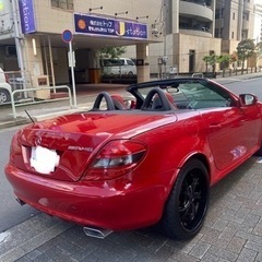 メルセデスベンツ　AMG （SLK350 赤　コンパチ）
の画像