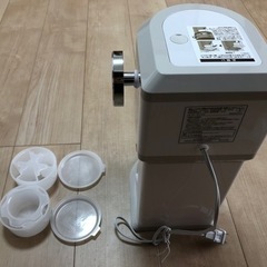 一度のみ使用　ラドンナToffy電動ふわふわかき氷器の画像