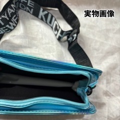 【新品未使用】ミニバッグ　ショルダーバッグ　バッグ　ポーチ　2way  キラキラ　ネオンの画像