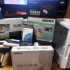 配信可能ゲーミングPCセット急ぎの画像