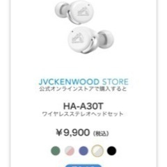 【定価9000円】JVCワイヤレスイヤホンの画像