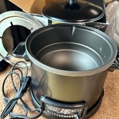 【電気串揚げ・天ぷら鍋】お弁当のおかず作りにも便利♪※通電確認済