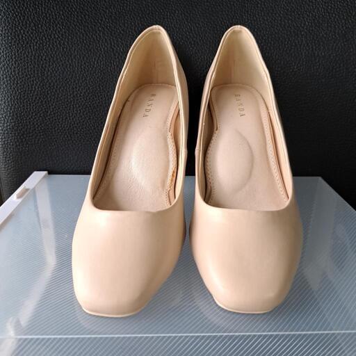【未使用品】パンプス(RANDA/ベージュ/22.5cm)