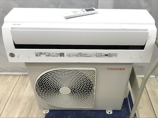 (本体＋工事）TOSHIBA RAS-2211AT 2022年製　6畳用　冷暖房兼用