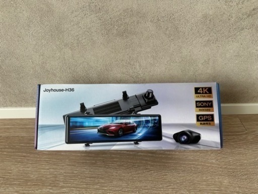 ドライブレコーダー　ミラー型　4K 64GのSDカード付き