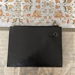 黒いポーチ未使用あげます