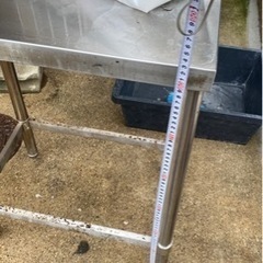 ステンレス台　厨房機器　の画像