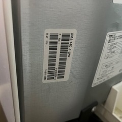 電気冷蔵庫・１３７Ｌ 型番：ＡＭＪ‐１４Ｄの画像