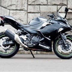 ニンジャ250純正マフラーサイレンサーの画像