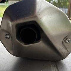 ニンジャ250純正マフラーサイレンサーの画像