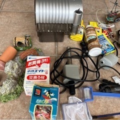 商談中。。水槽　装飾　セットの画像