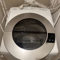 AQUA 洗濯機　8kg 2016年製（すぐ取りに来れる方優先し...