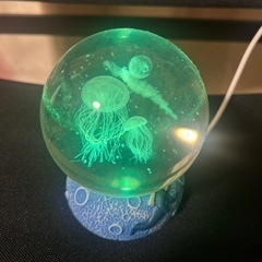 クラゲ　インテリアの画像