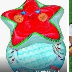 取引中⭐️最終処分☆子供プール、浮き輪2種の画像