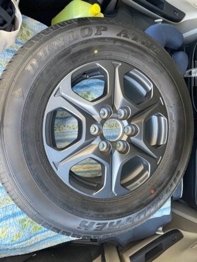 新車外し 1本　ランドクルーザー300 265/65R18 114V 18×7.5J+60 6H ハブ径95mm GRスポーツ 純正ホイール ランクル300