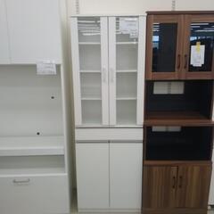 食器棚 (白)             TJ6146の画像