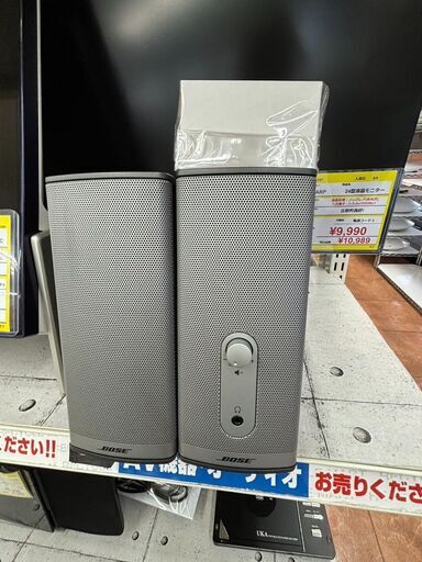 BOSE/ボーズデスクトップ サウンドシステムCompanion2シルバースピーカー3006