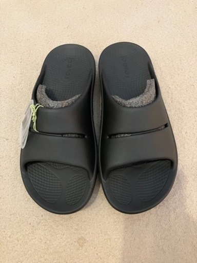 ☆新品☆ウーフォス OOFOS サンダル 26㎝ ウーアーOOahh 黒