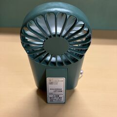 ドウシシャ ポケットファン・携帯扇風機 FSU-52B（オリーブ）2019年製の画像