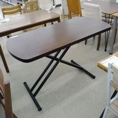 昇降 テーブル(茶)  ※昇降しません             TJ6149          の画像