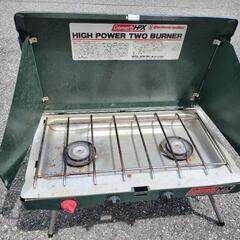 【お値引き中】Coleman　HighPower　TwoBurner