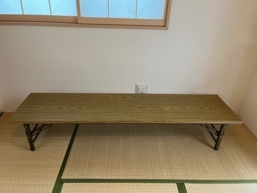 折りたたみ長テーブル（座卓