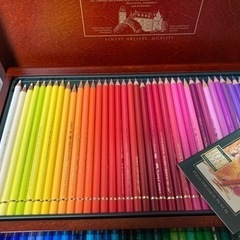 水彩絵具　ファーバーカステル　120色 木箱の画像