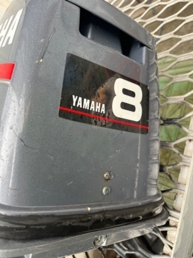 YAMAHA ヤマハ　小型船舶用船外機　エンジン　6G1-S 8馬力